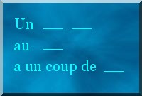Un barbare au bar a un coup de barre